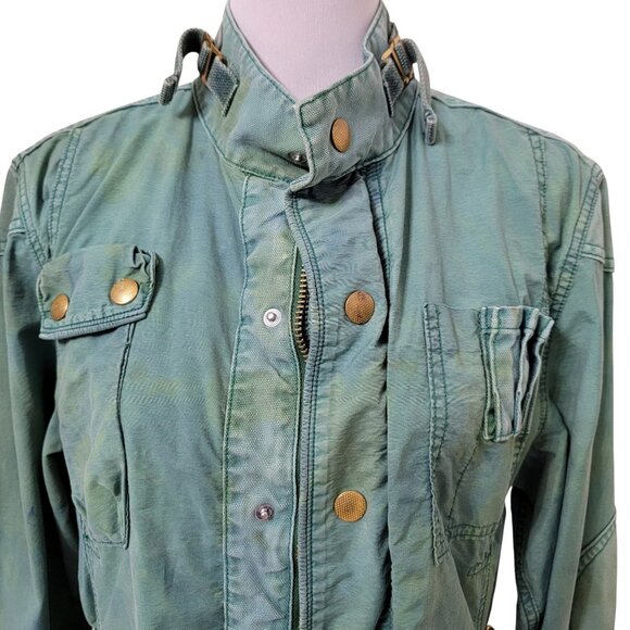 PRPS Goods Co Size L Slim Fit Utilitarian Jacket, Heavily Distressed/Stained - Picture 2 of 15